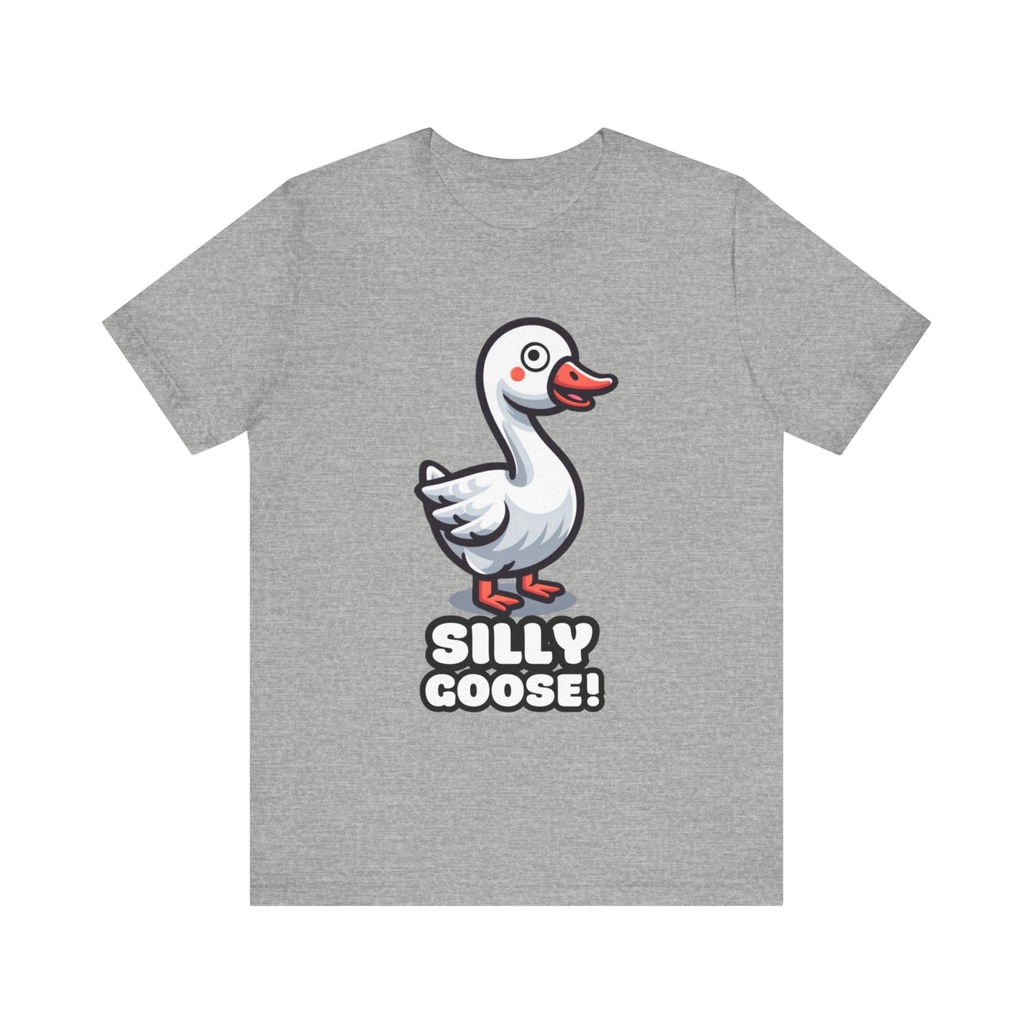 Silly Goose - Goose T-shirt Athletic Heather / S