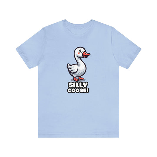 Silly Goose - Goose T-shirt Baby Blue / S