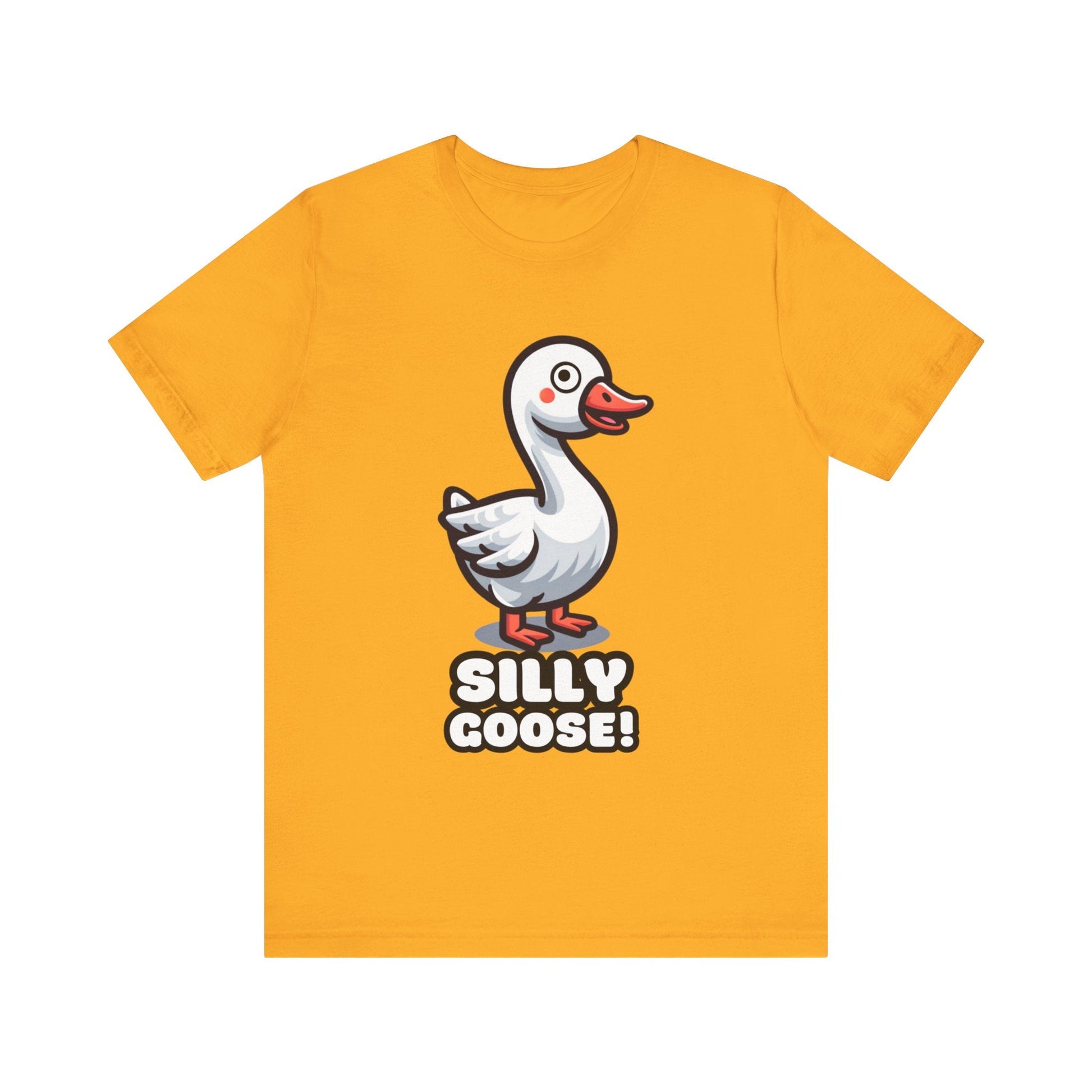 Silly Goose - Goose T-shirt Gold / S