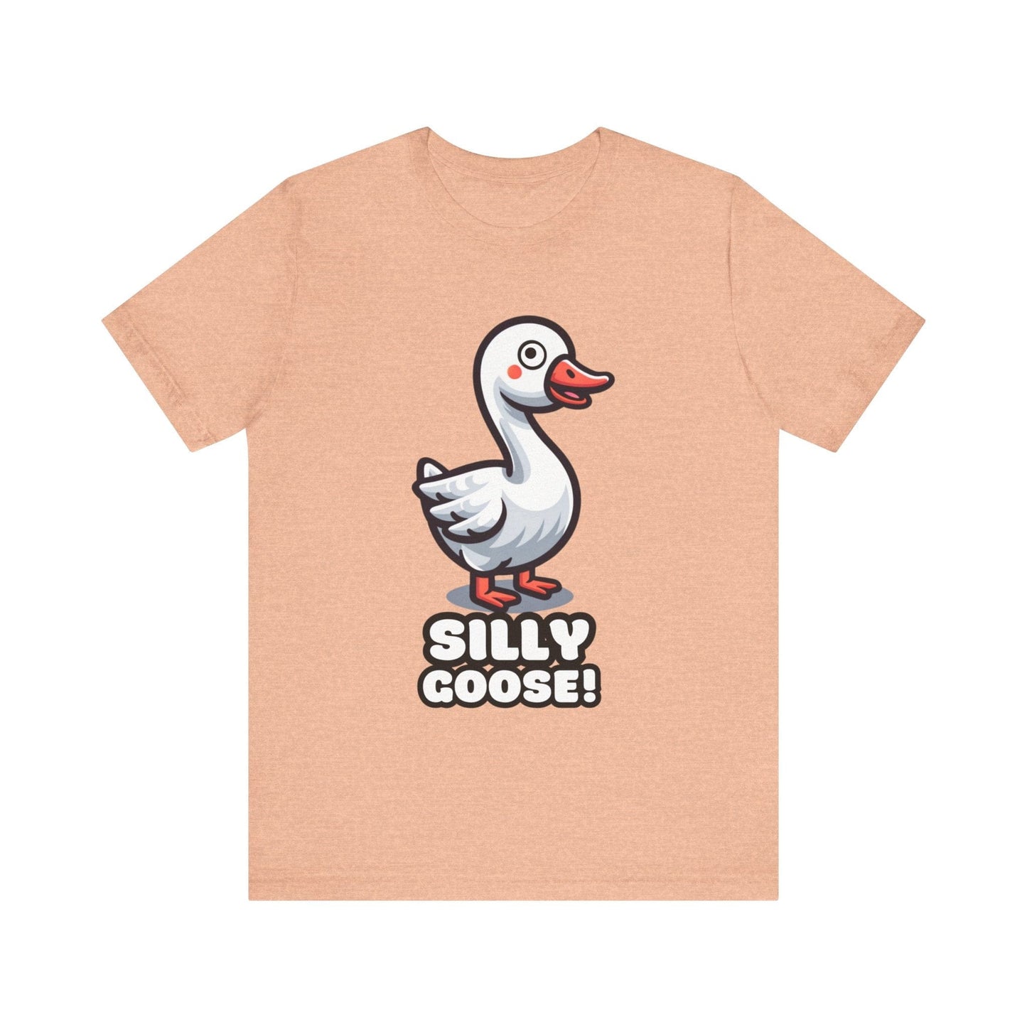 Silly Goose - Goose T-shirt Heather Peach / S