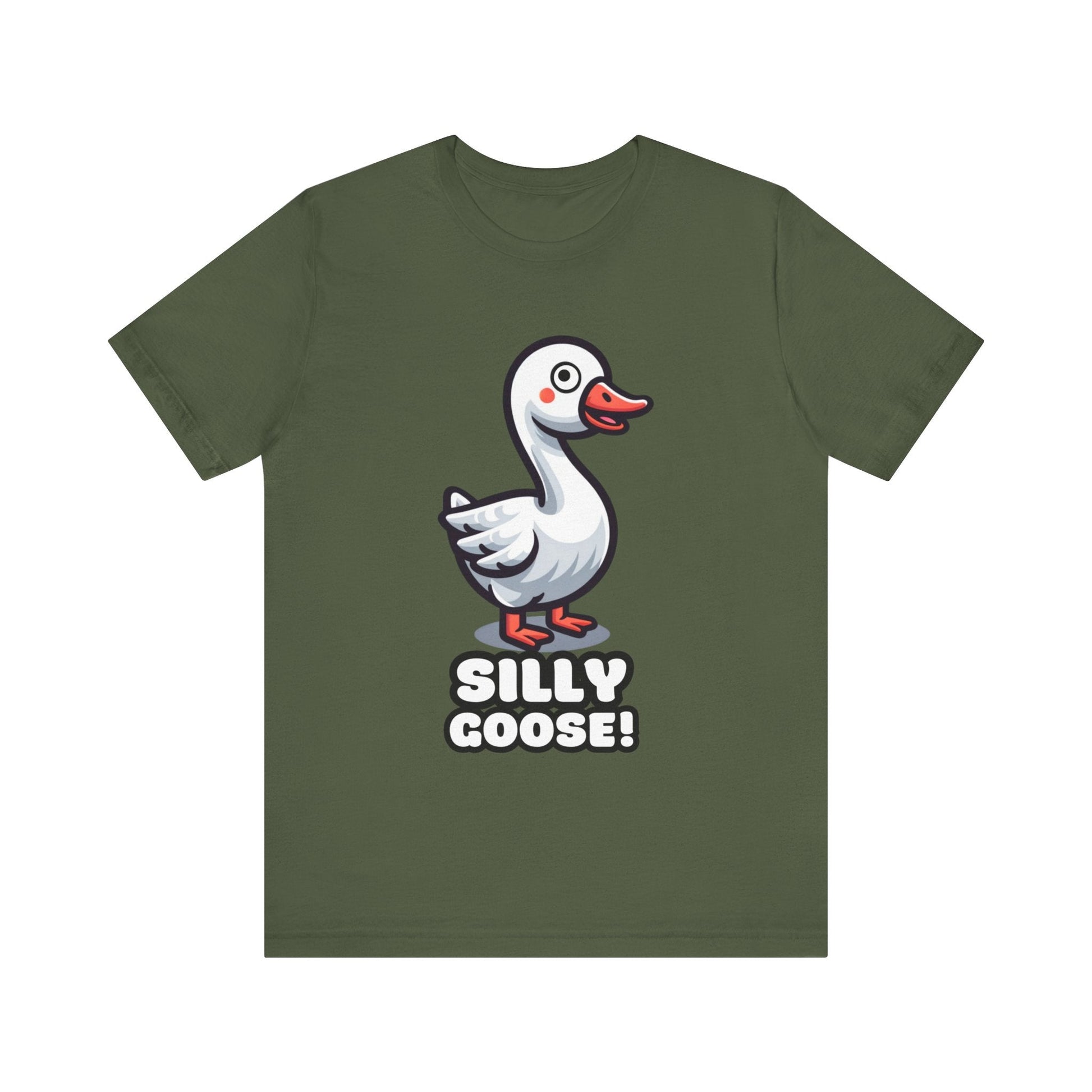 Silly Goose - Goose T-shirt Military Green / S