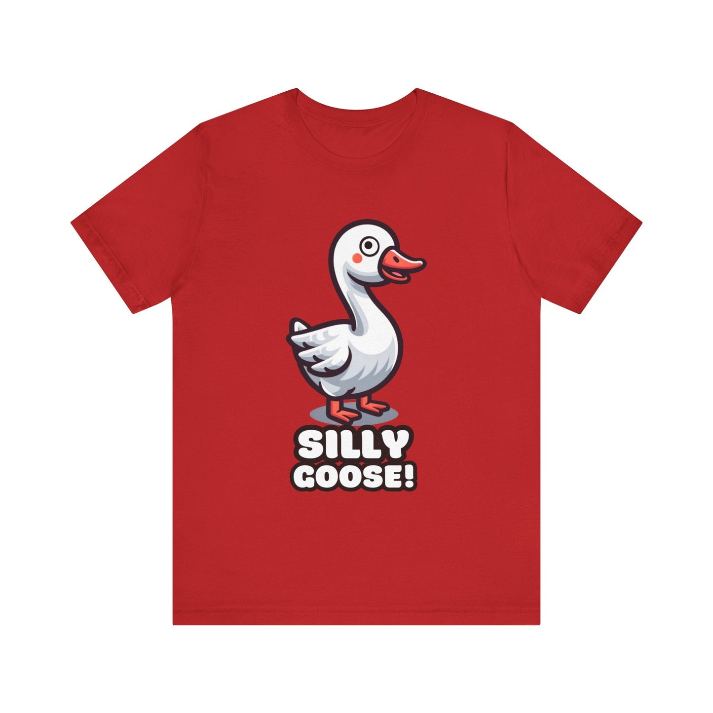 Silly Goose - Goose T-shirt Red / S