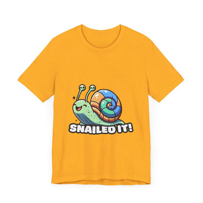 Snailed It - Snail T-shirt