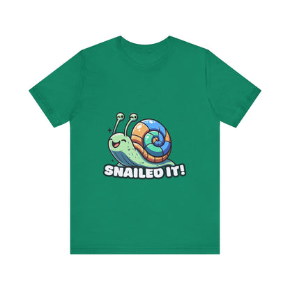 Snailed It - Snail T-shirt Kelly / S