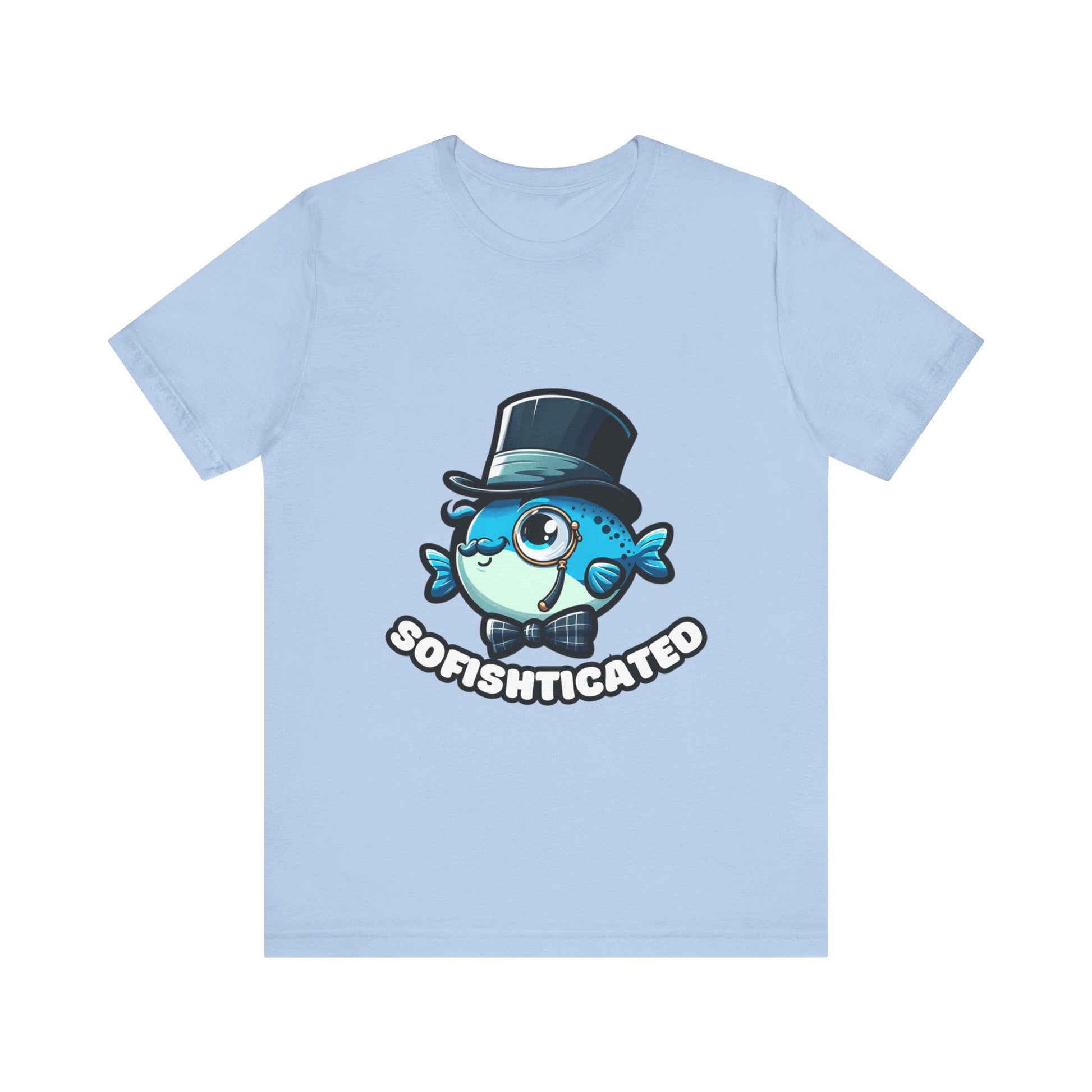 Sofishticated - Fish T-shirt Baby Blue / S