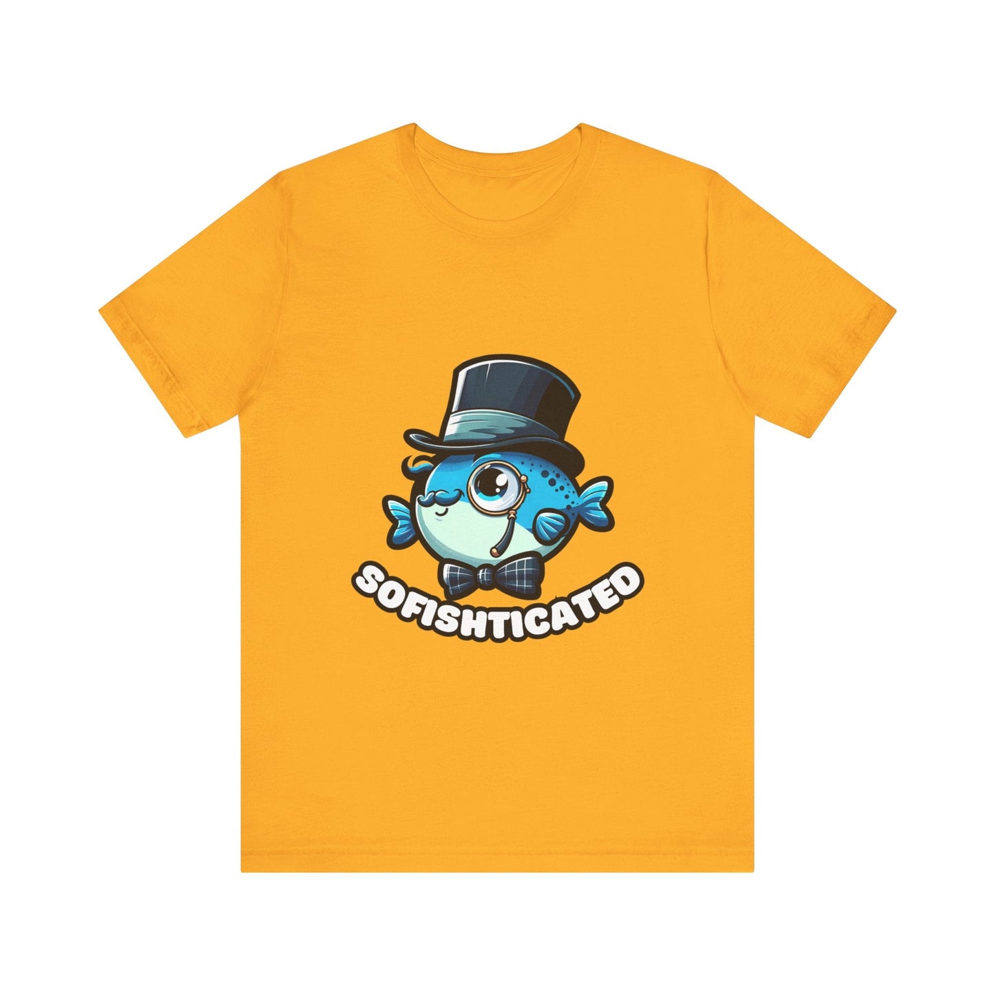 Sofishticated - Fish T-shirt Gold / S