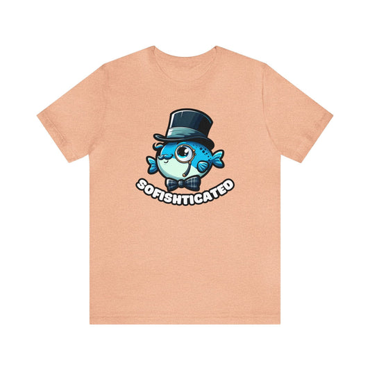 Sofishticated - Fish T-shirt Peach / S