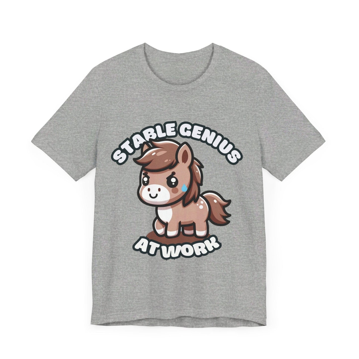 Stable Genius At Work - Horse T-shirt