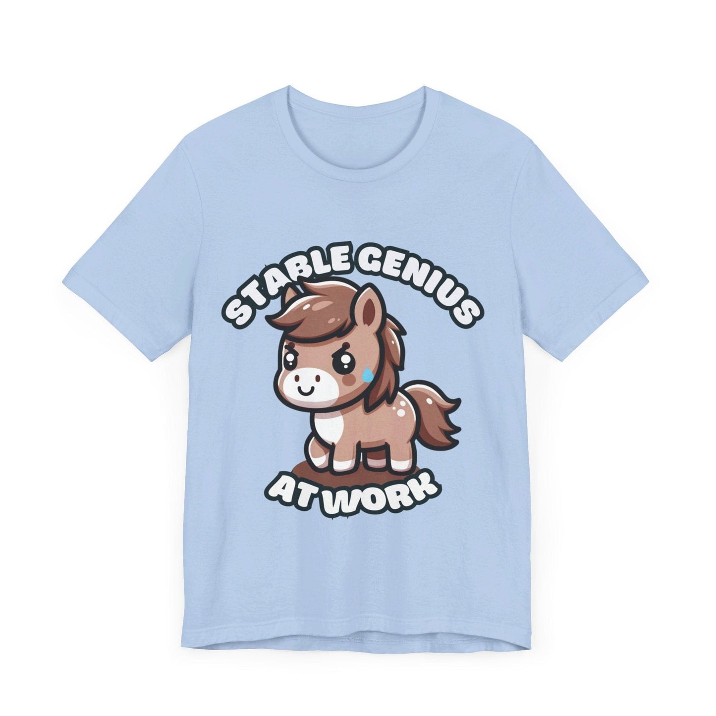 Stable Genius At Work - Horse T-shirt