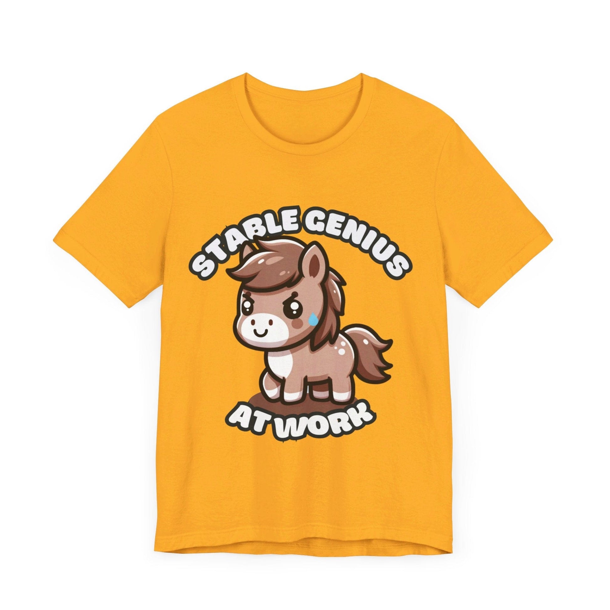 Stable Genius At Work - Horse T-shirt