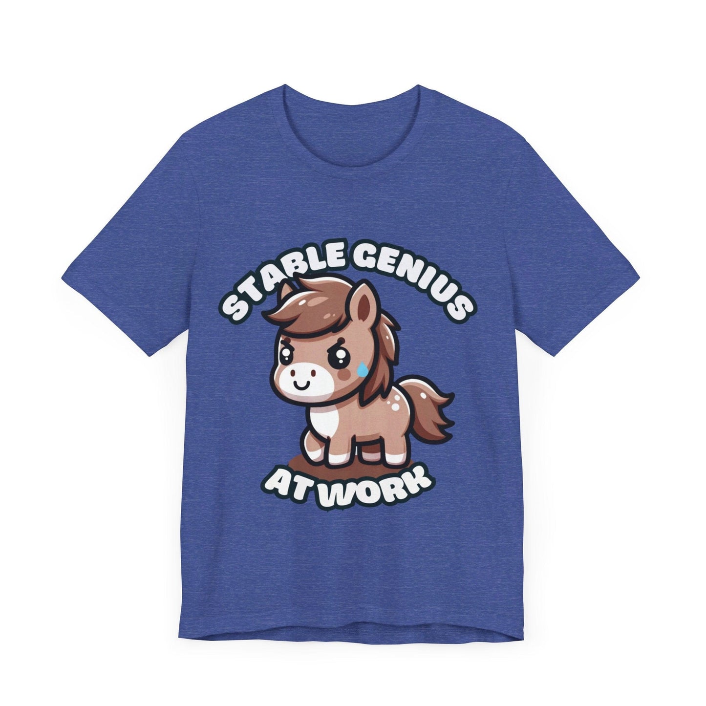 Stable Genius At Work - Horse T-shirt