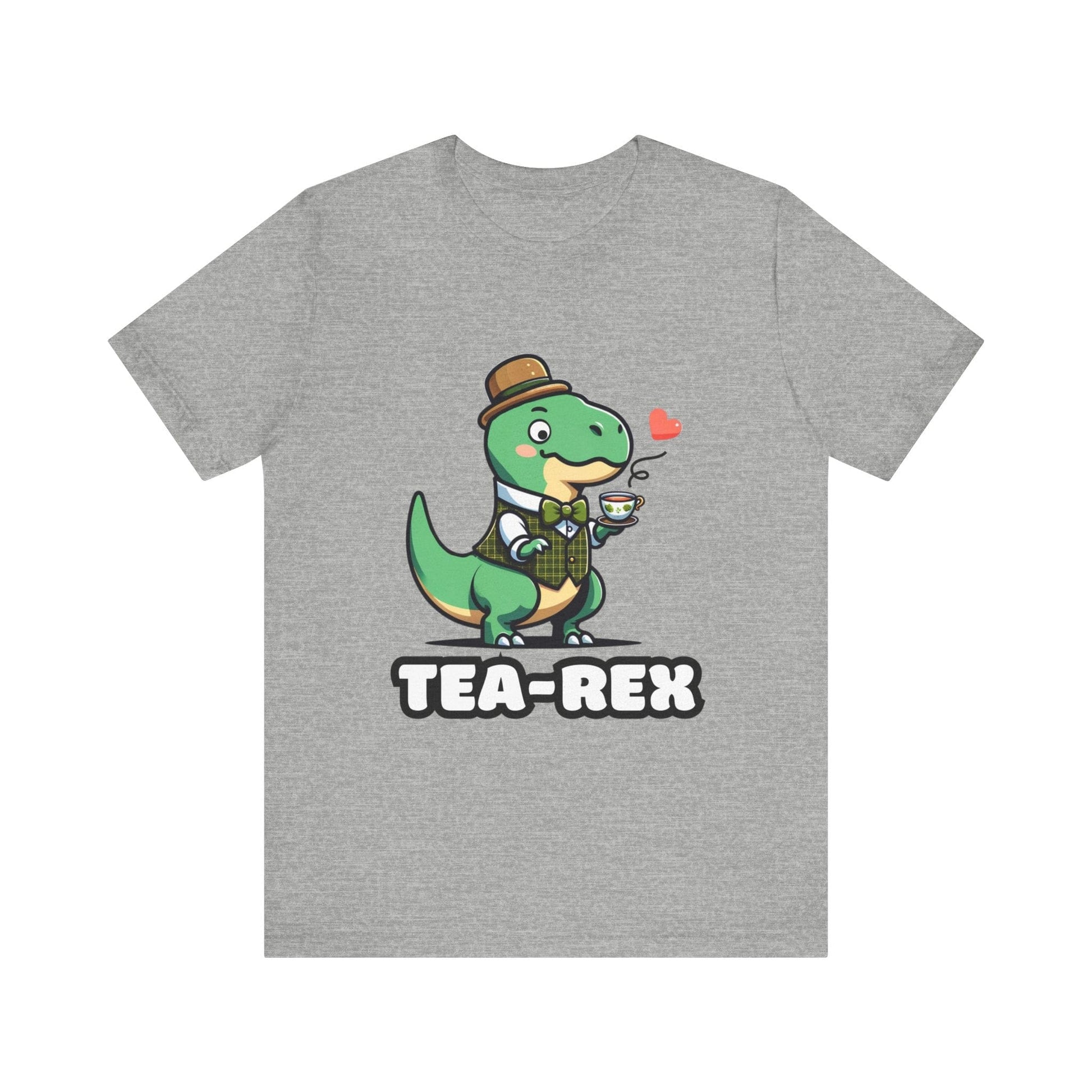 Tea-Rex - Dino T-shirt Athletic Heather / S