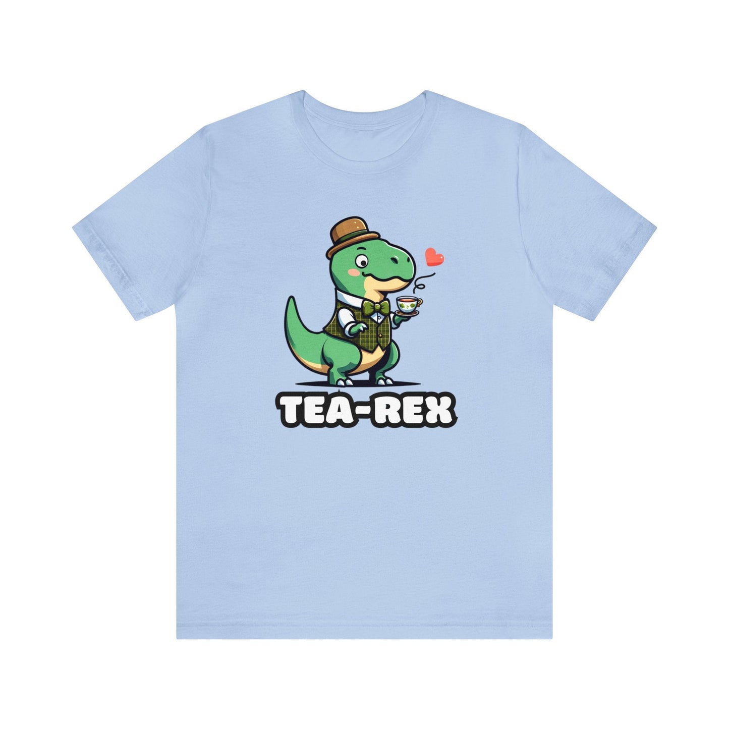 Tea-Rex - Dino T-shirt Baby Blue / S