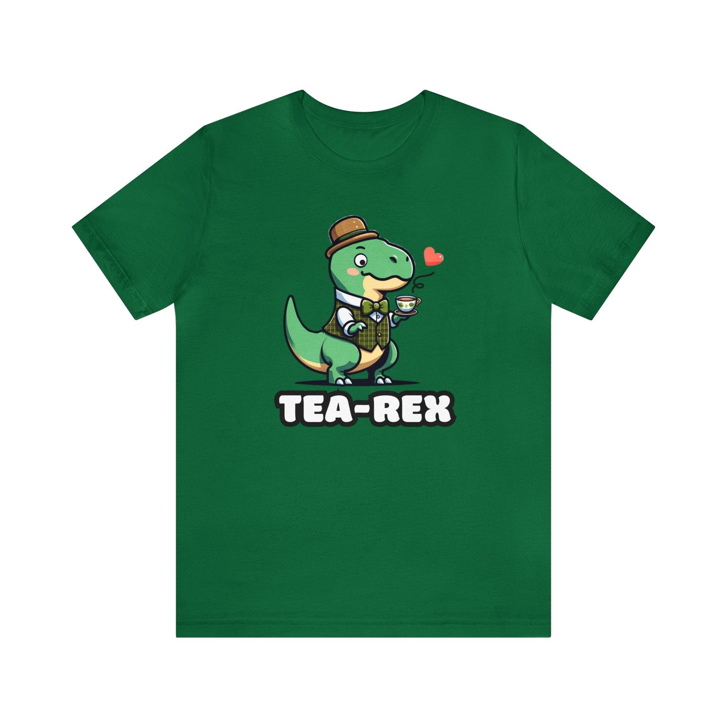 Tea-Rex - Dino T-shirt Green / XS