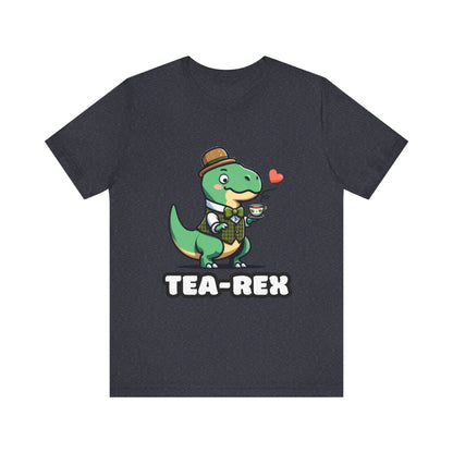 Tea-Rex - Dino T-shirt Heather Navy / S