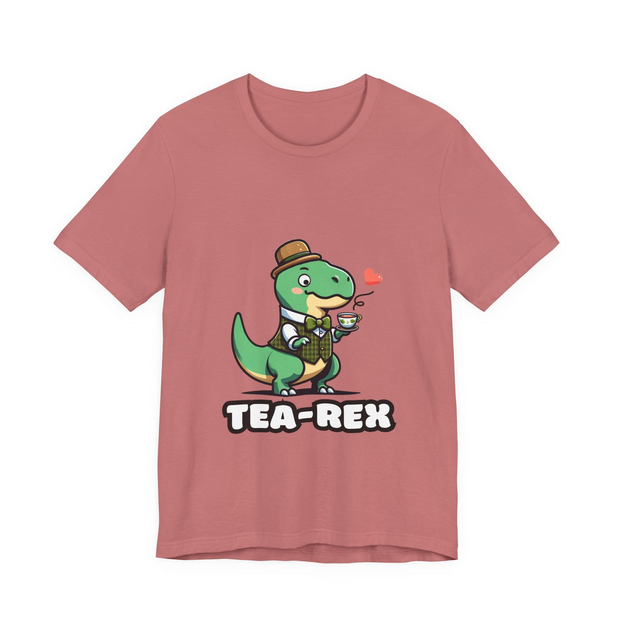 Tea-Rex - Dino T-shirt Mauve / S
