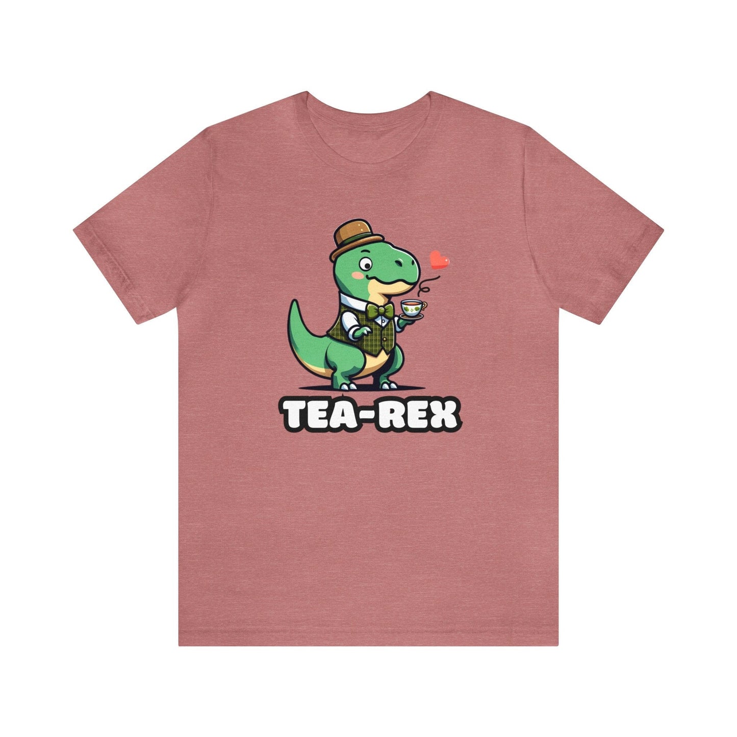 Tea-Rex - Dino T-shirt Mauve / XS