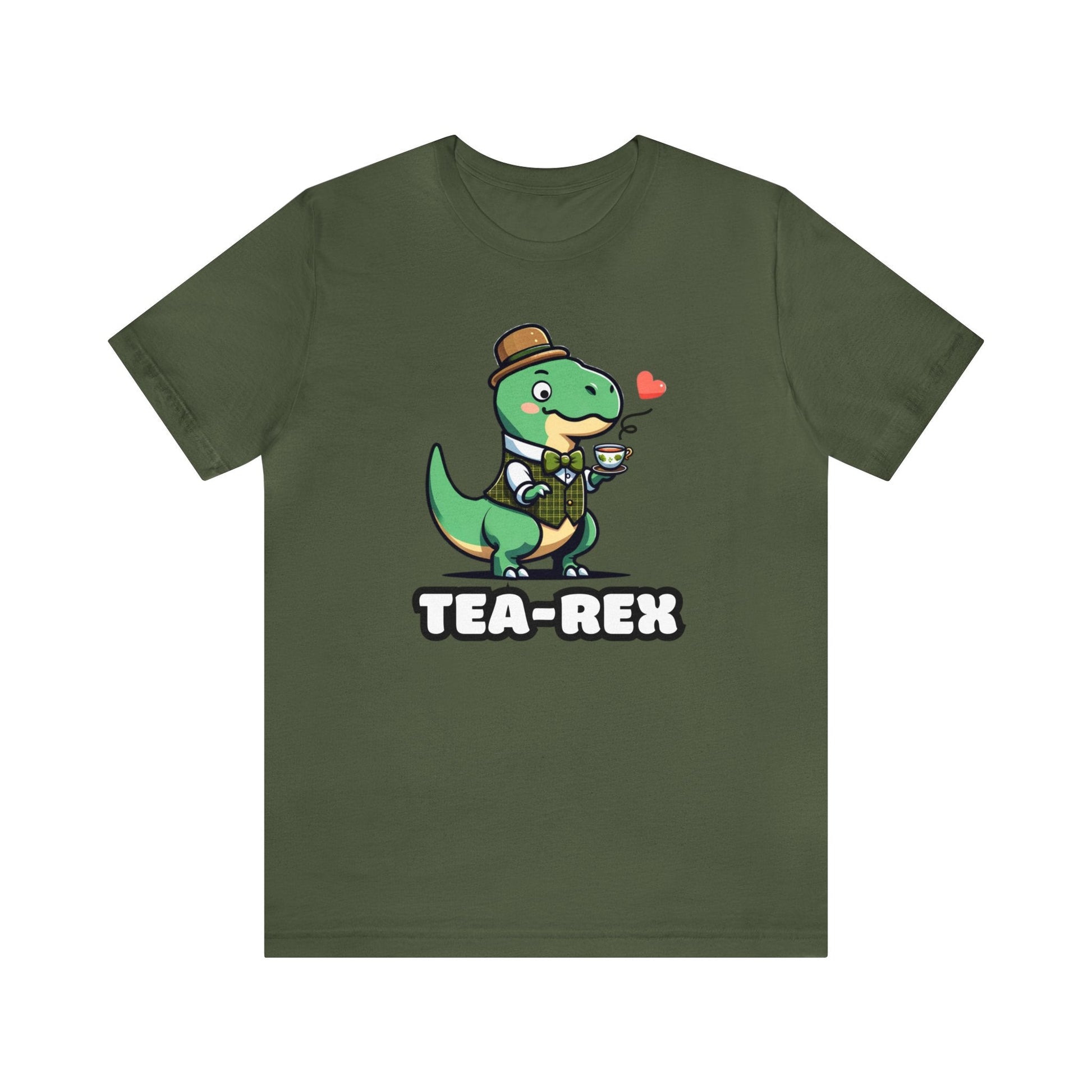 Tea-Rex - Dino T-shirt Military Green / S