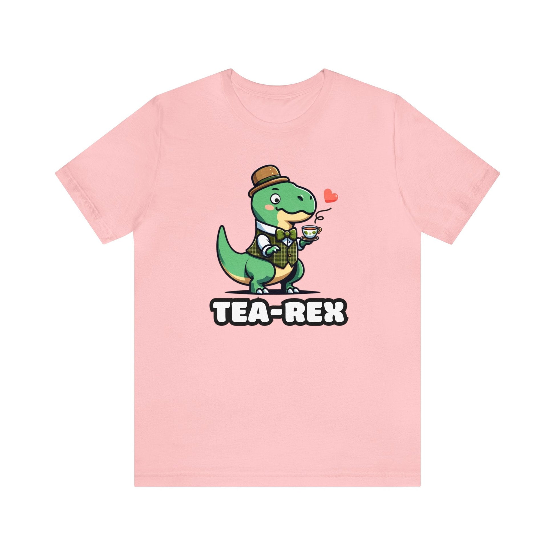Tea-Rex - Dino T-shirt Pink / S