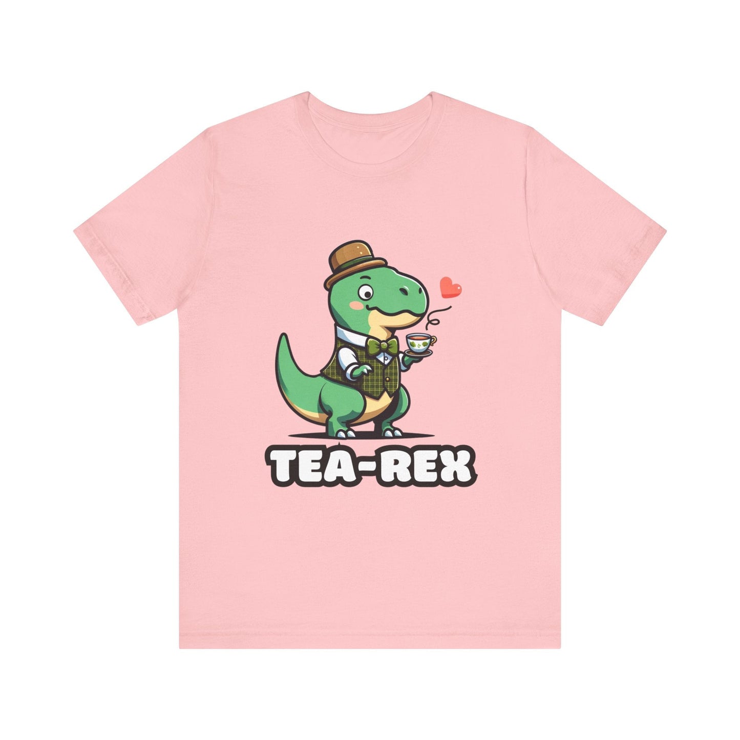 Tea-Rex - Dino T-shirt Pink / S