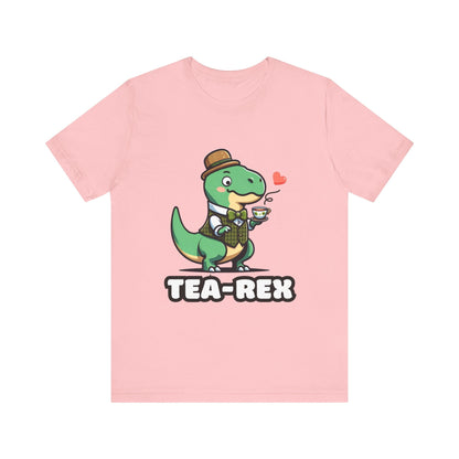 Tea-Rex - Dino T-shirt Pink / S