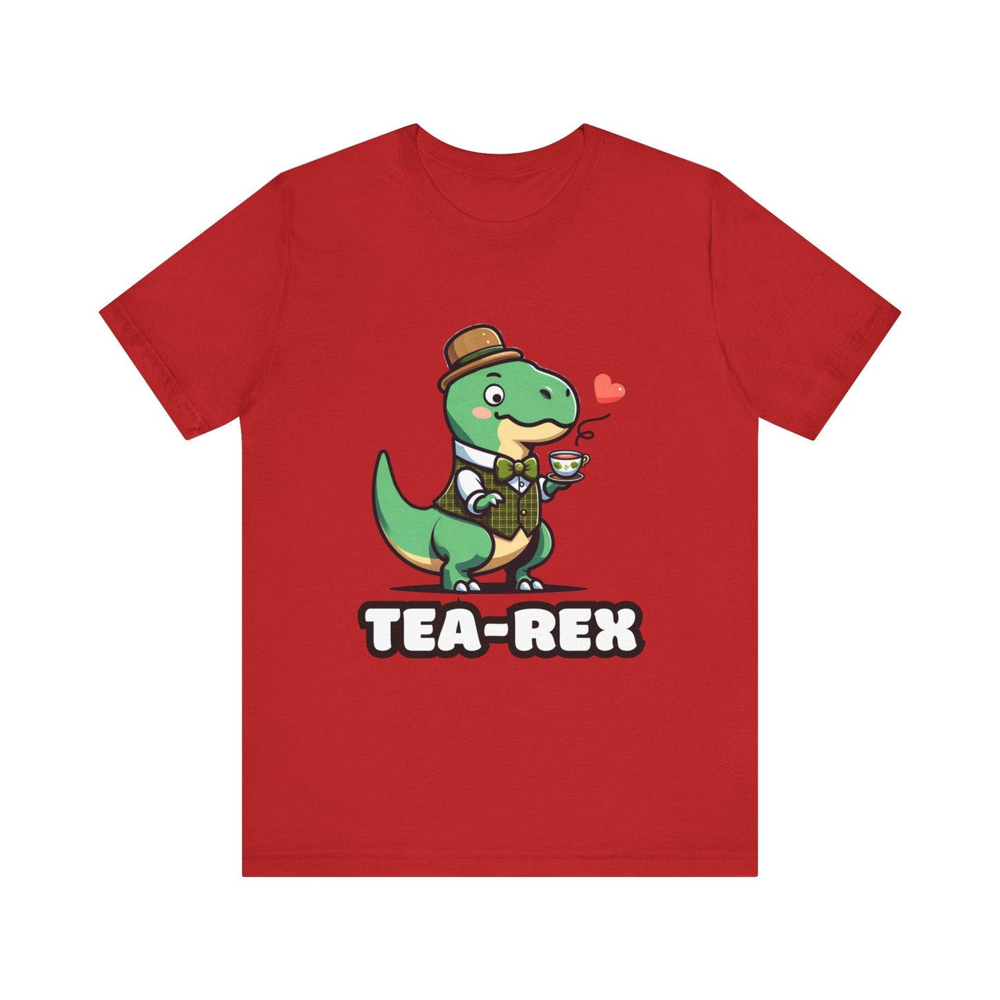 Tea-Rex - Dino T-shirt Red / S