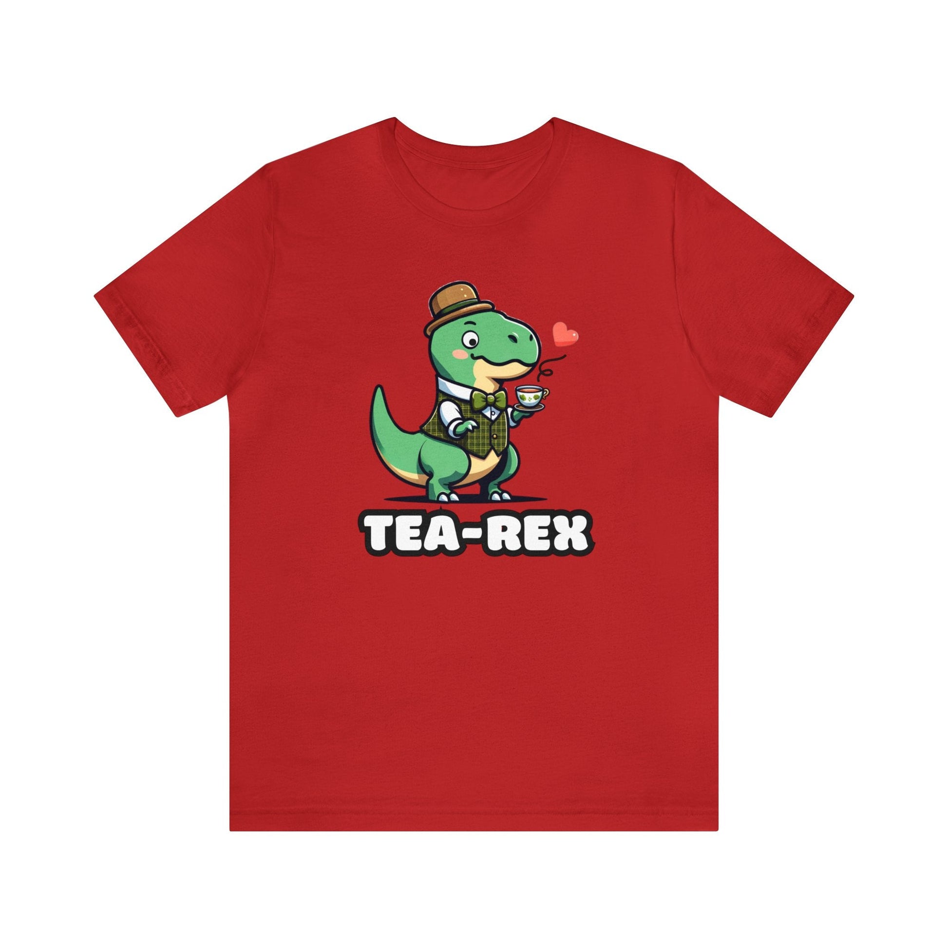 Tea-Rex - Dino T-shirt Red / XS