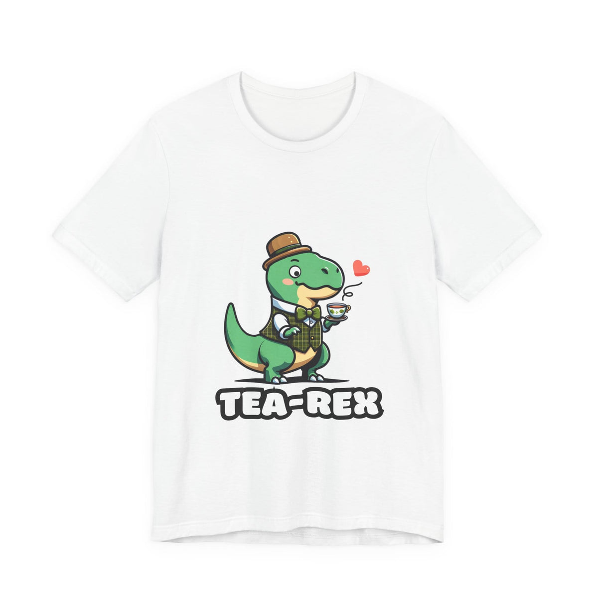 Tea-Rex - Dino T-shirt White / S