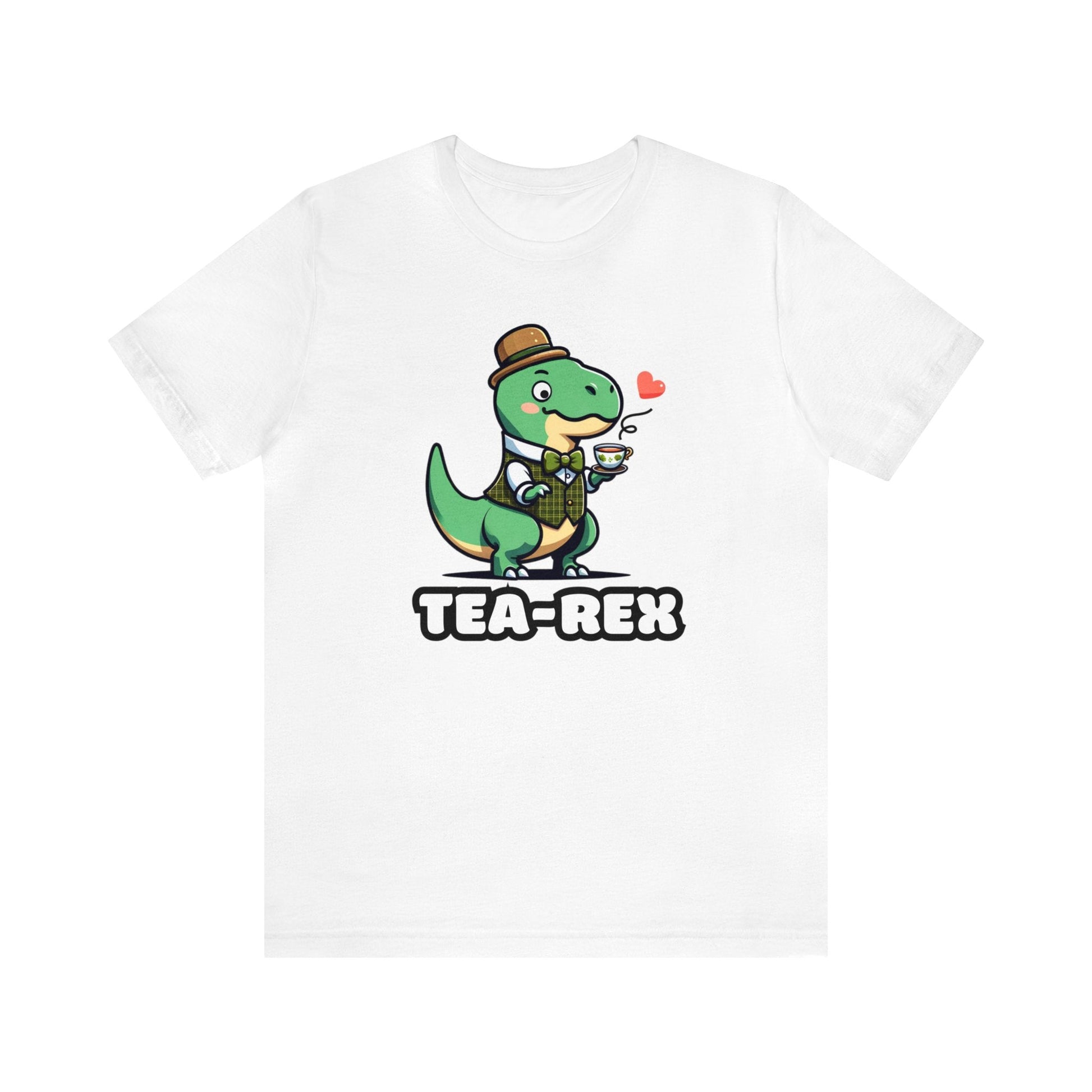 Tea-Rex - Dino T-shirt White / XS