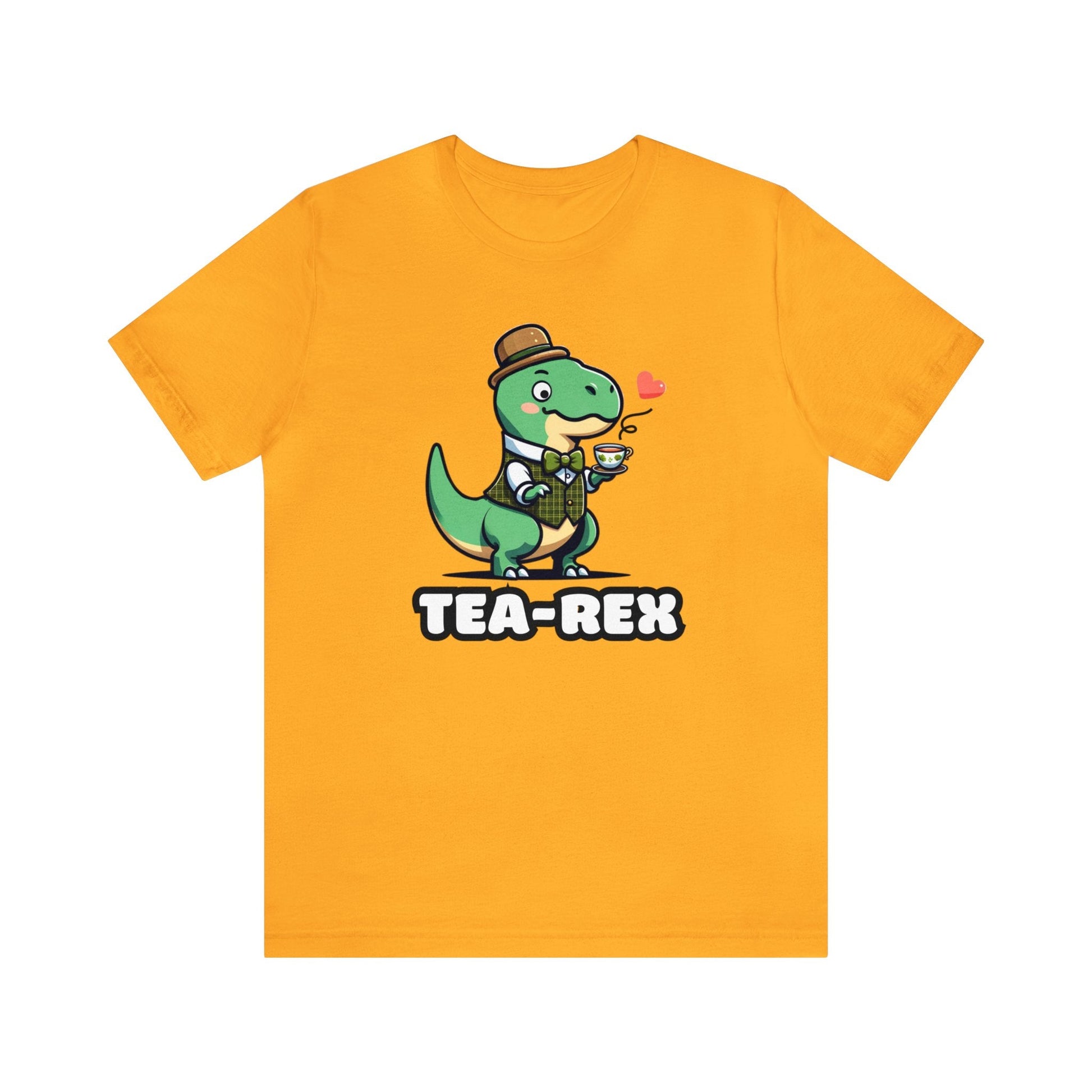 Tea-Rex - Dino T-shirt Yellow / XS