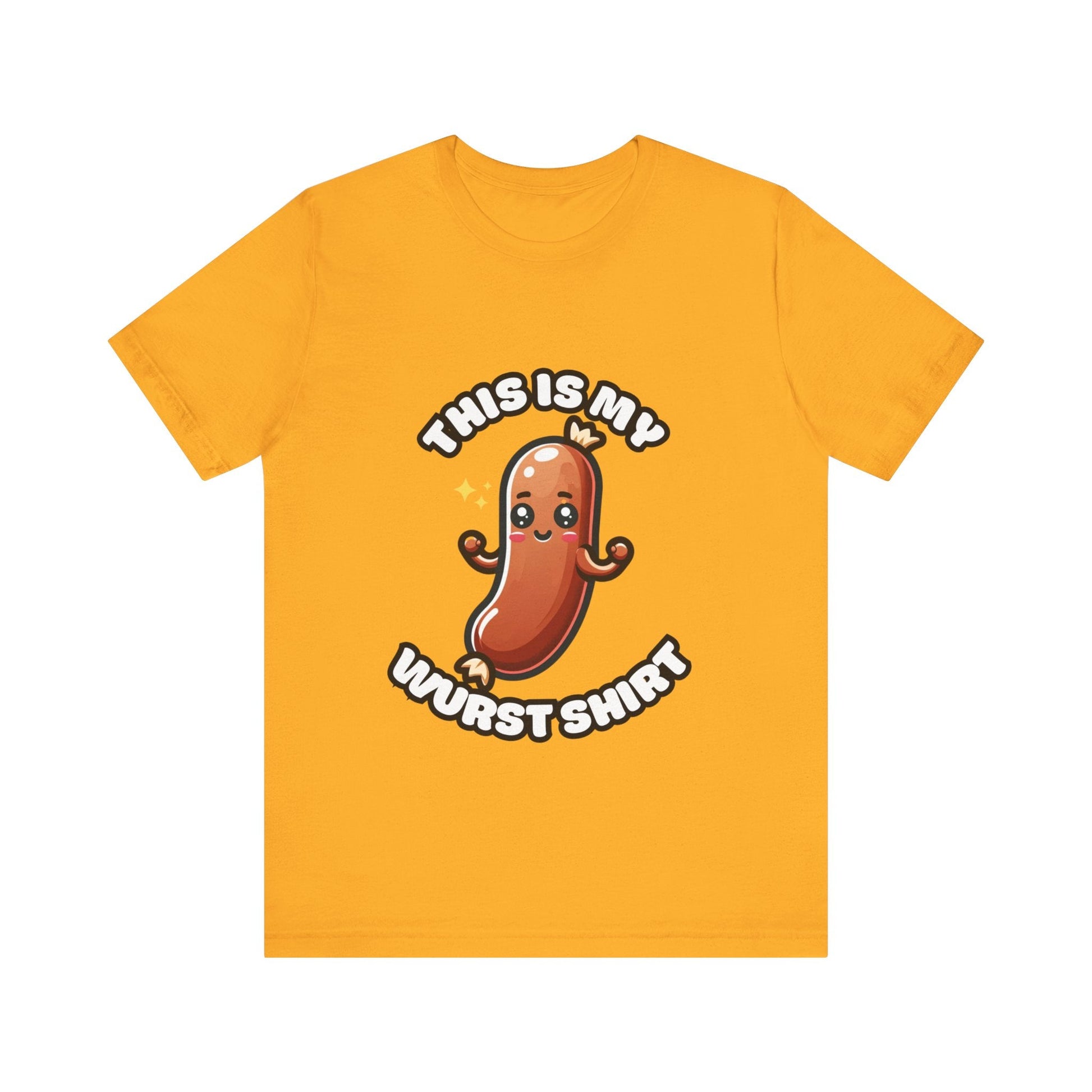 This is my wurst shirt - Wurst T-shirt Gold / S