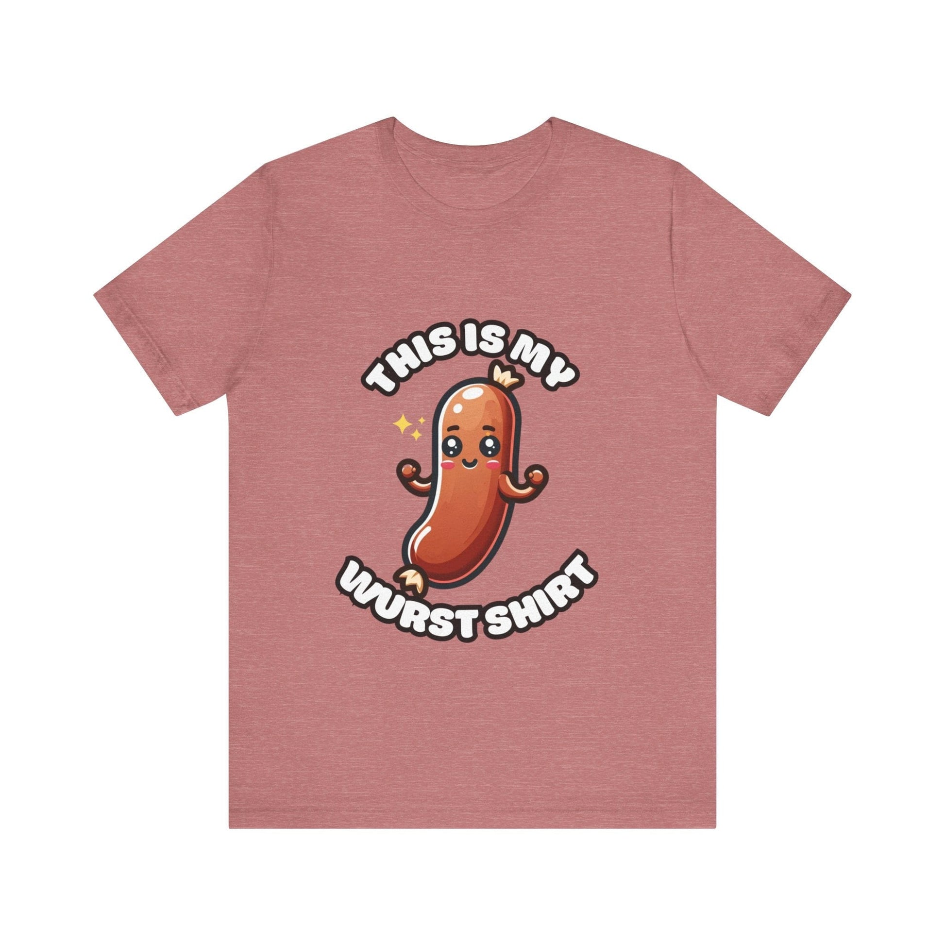 This is my wurst shirt - Wurst T-shirt Heather Mauve / S