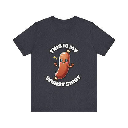 This is my wurst shirt - Wurst T-shirt Heather Navy / S