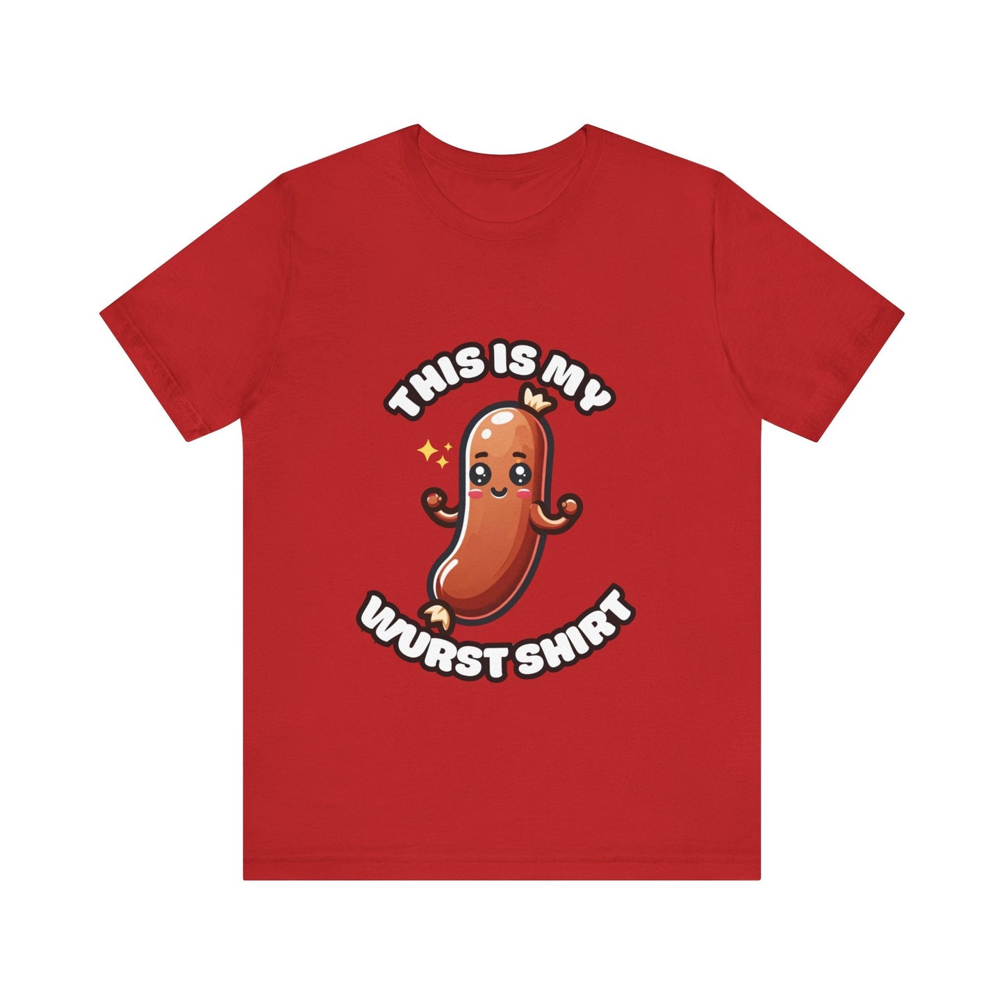 This is my wurst shirt - Wurst T-shirt Red / S