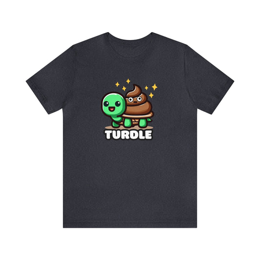 Turdle - Turtle T-shirt Ash Black / S