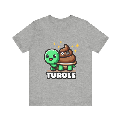 Turdle - Turtle T-shirt Athletic Heather / S