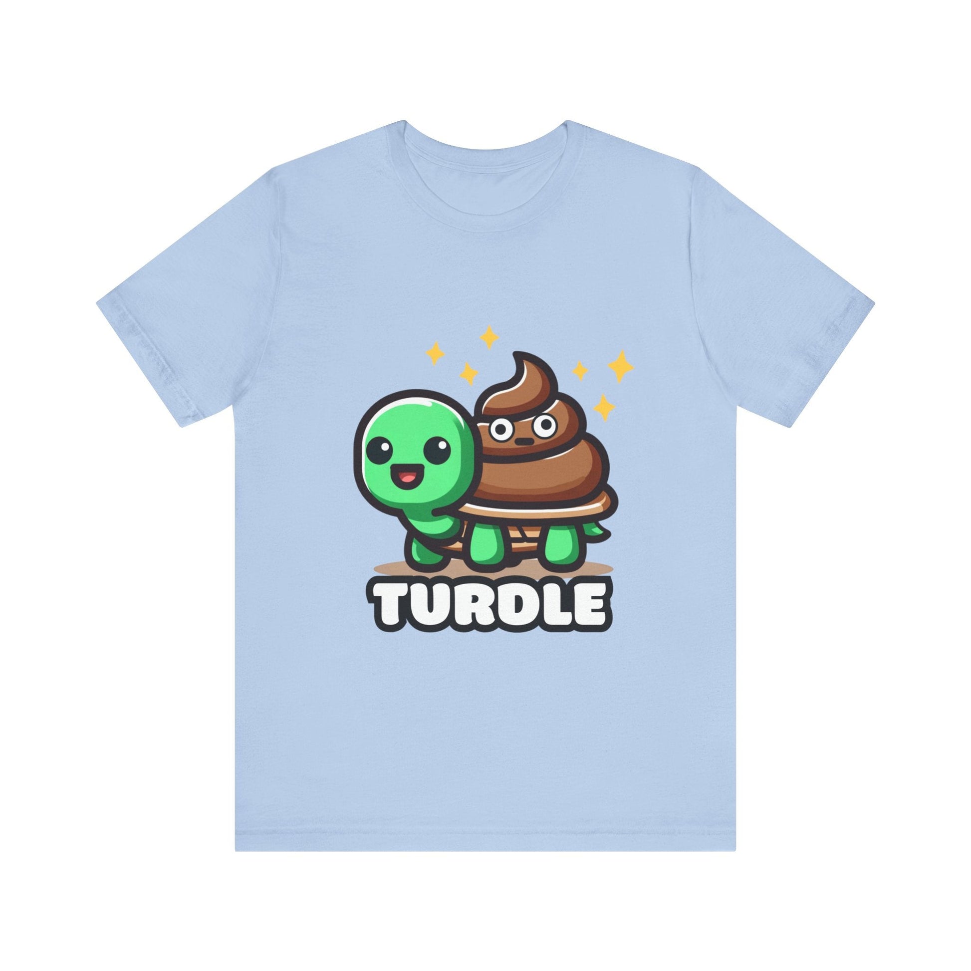 Turdle - Turtle T-shirt Baby Blue / S