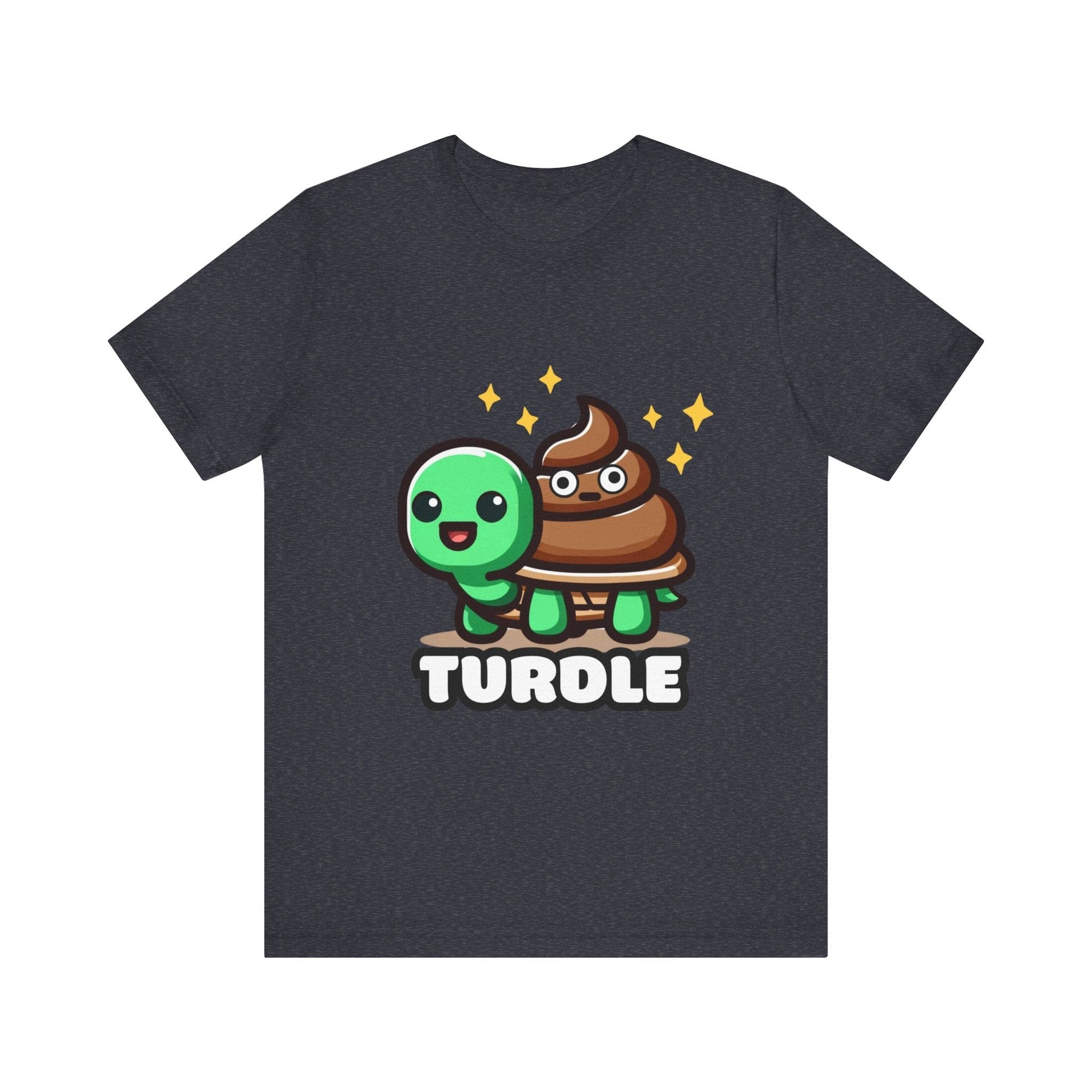 Turdle - Turtle T-shirt Heather Navy / S