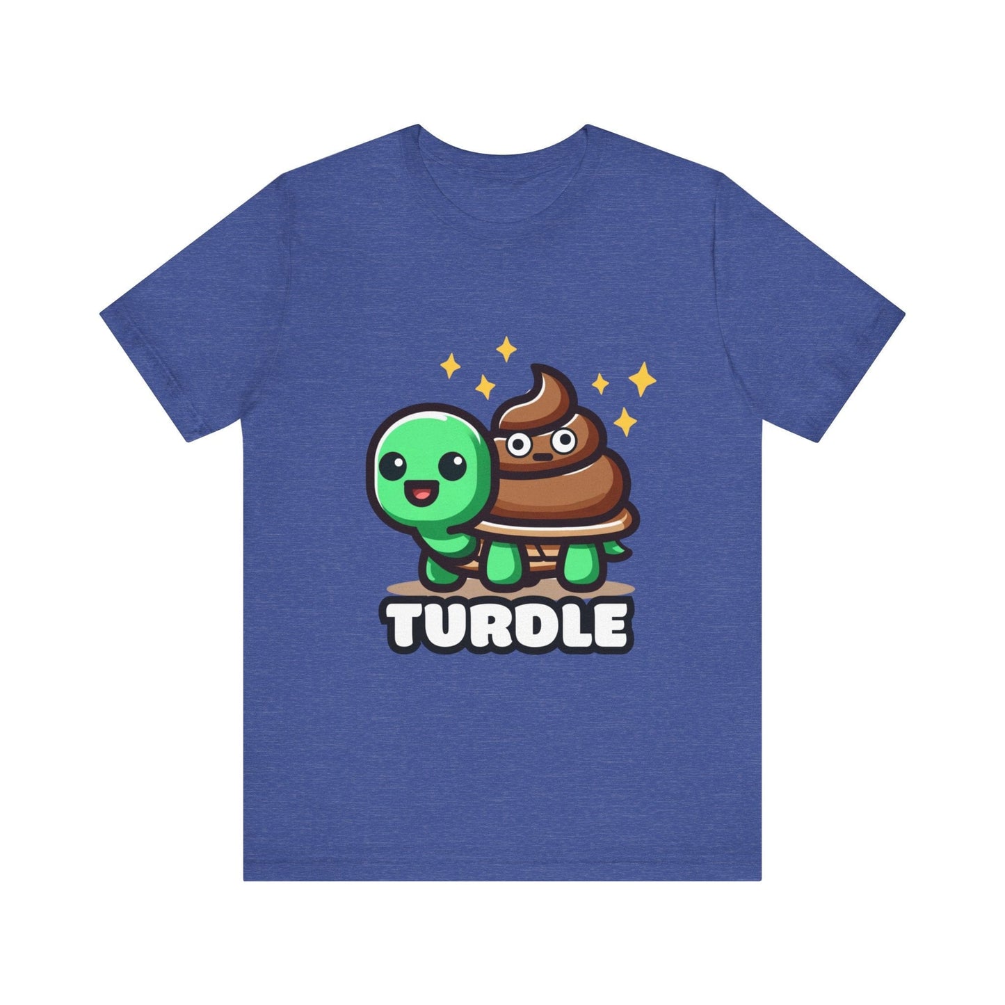 Turdle - Turtle T-shirt Heather True Royal / S