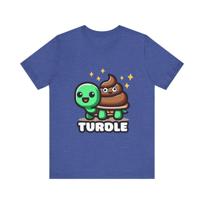 Turdle - Turtle T-shirt Heather True Royal / S