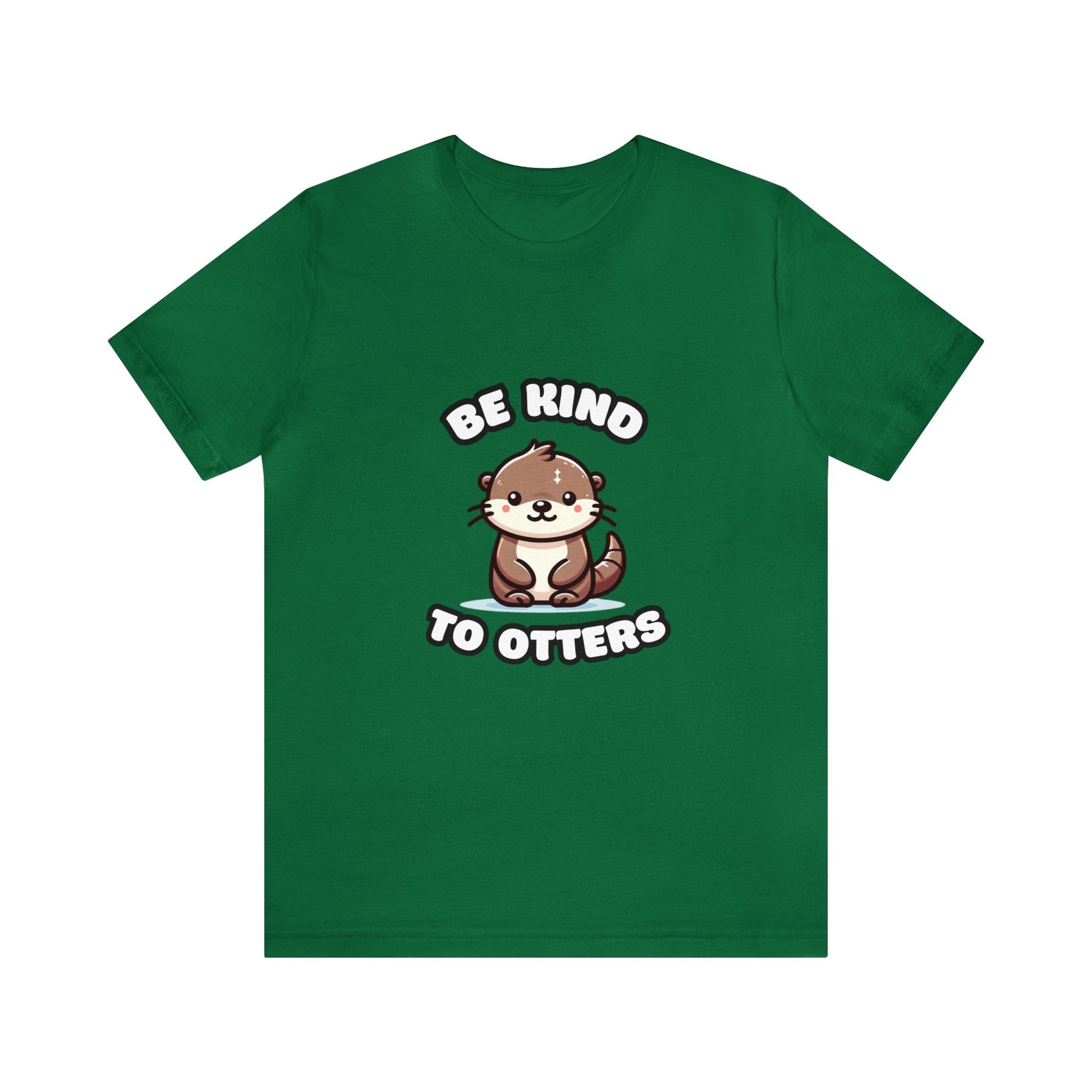 Be Kind To Otters - Otter T-shirt Kelly / XS