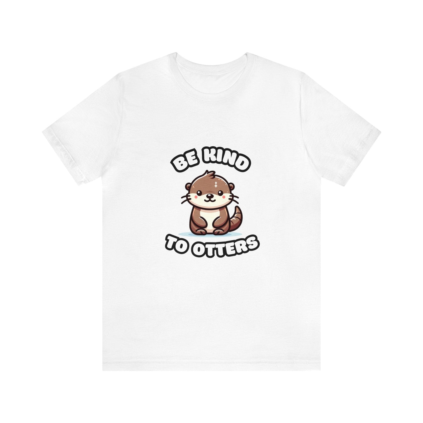 Be Kind To Otters - Otter T-shirt White / S