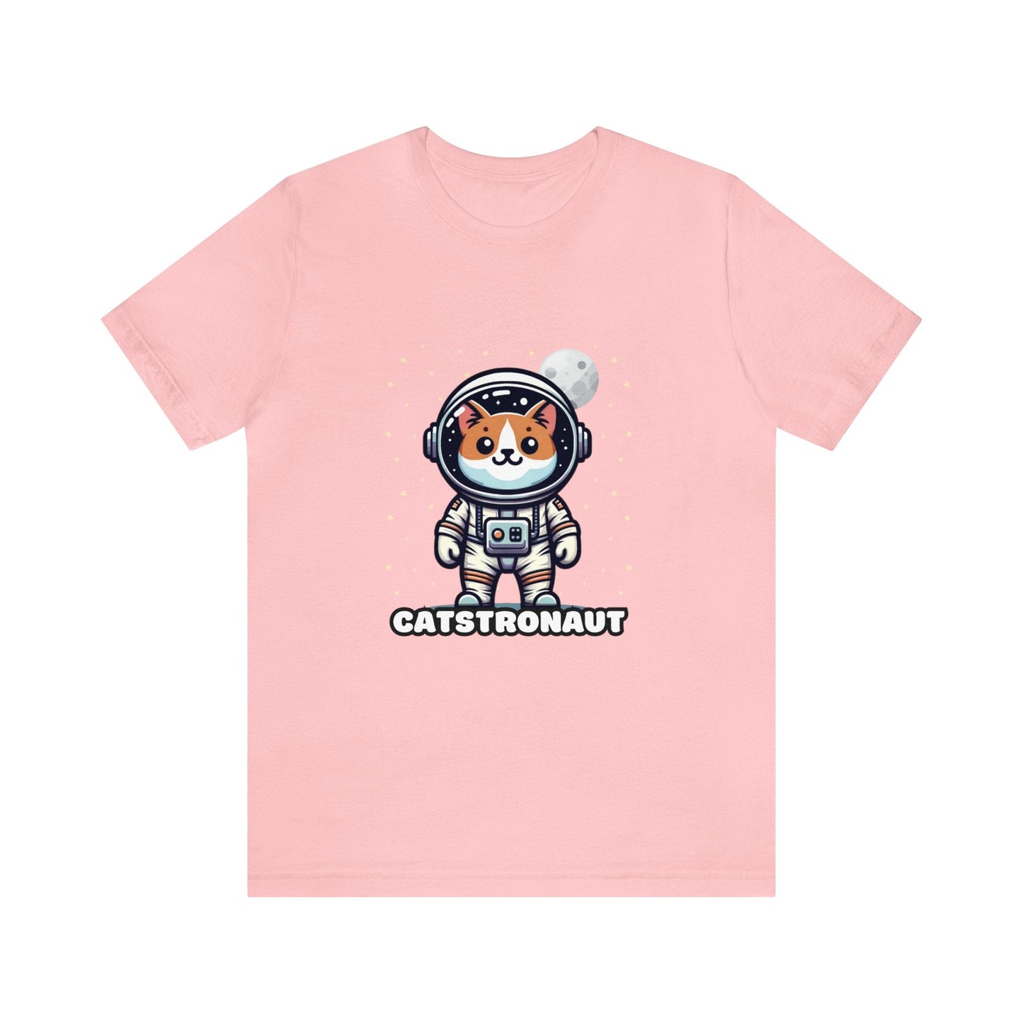 US - Catstronaut - Cat T-shirt Pink / XS