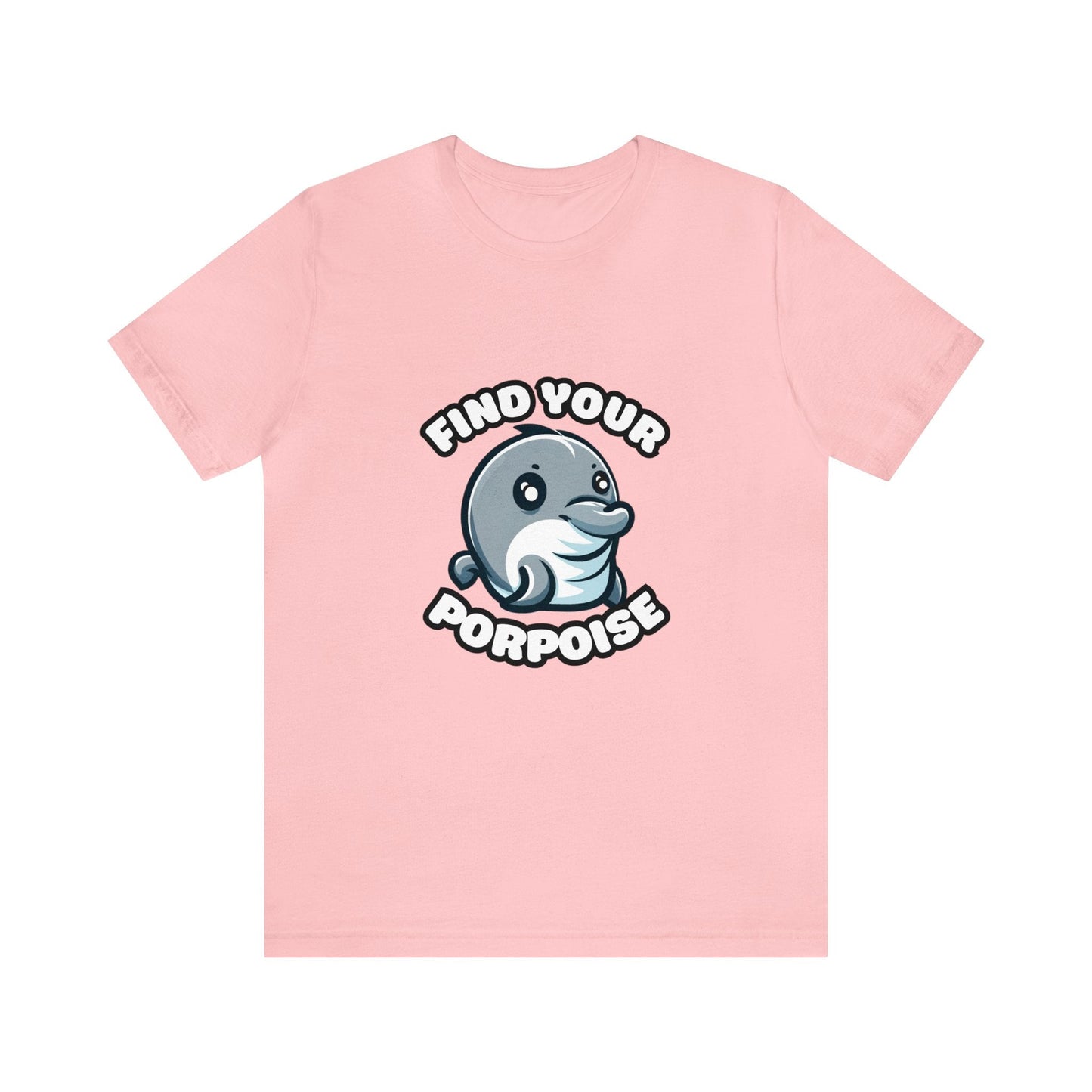 US - Find Your Porpoise - Porpoise T-shirt Pink / XS