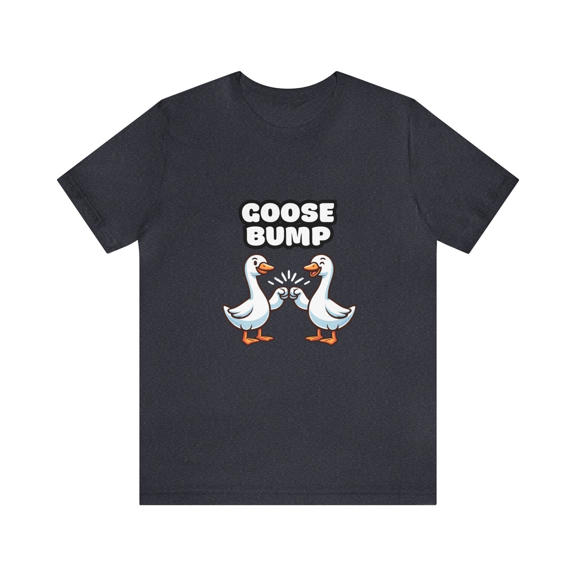US - Goose Bump - Goose T-shirt Heather Navy / XS