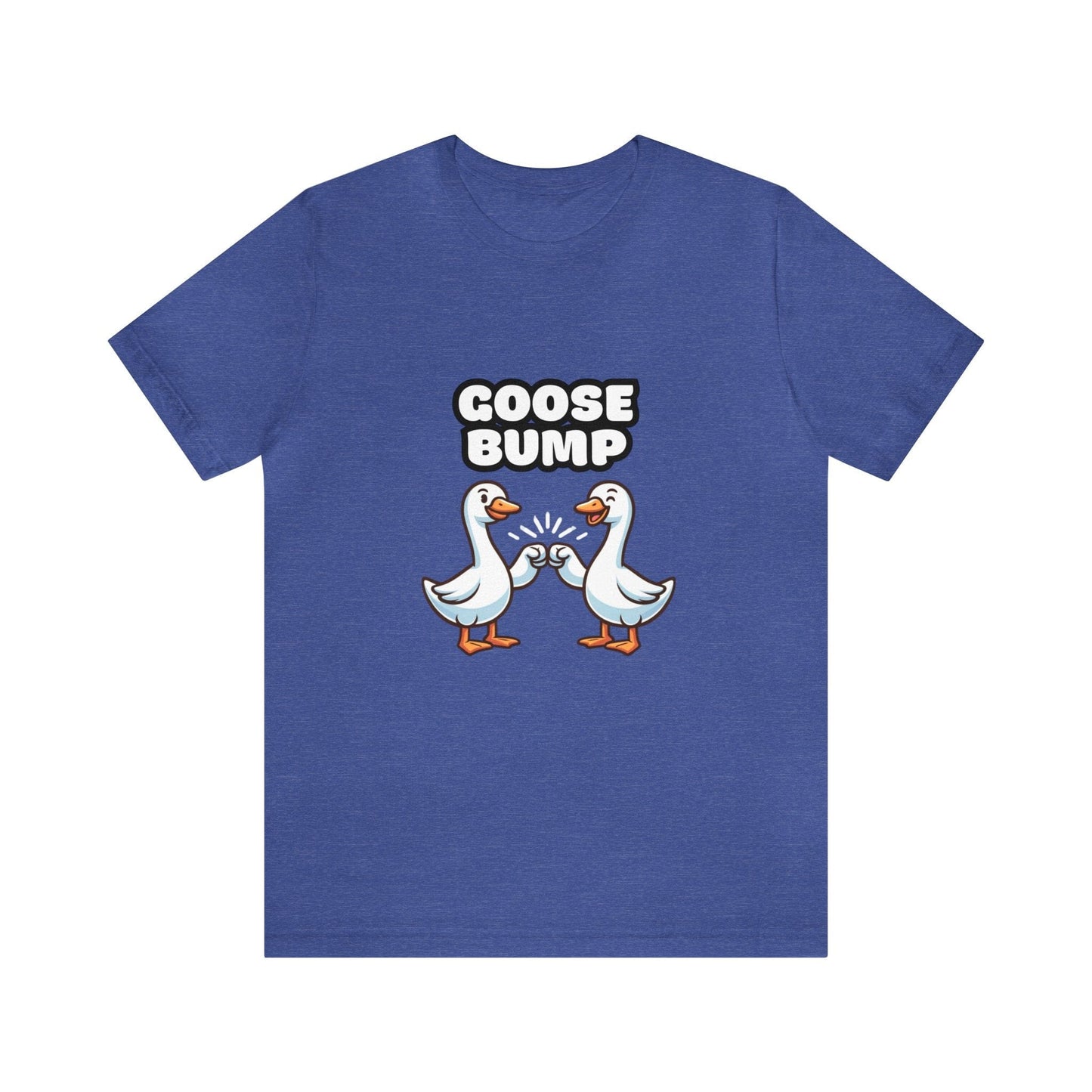 US - Goose Bump - Goose T-shirt Heather True Royal / S