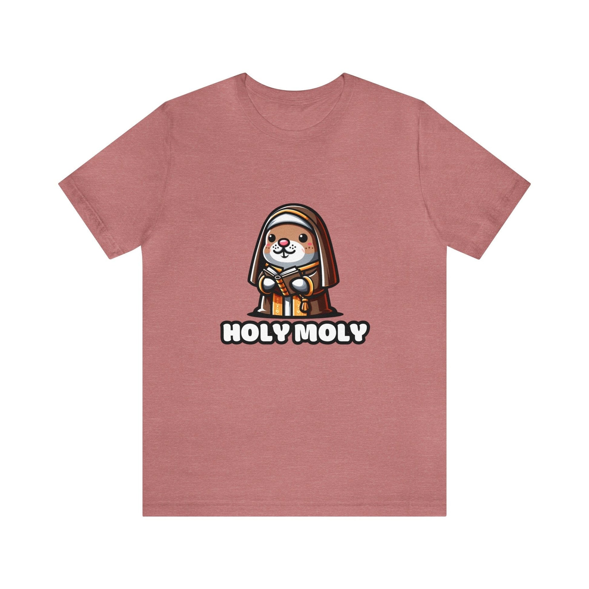 US - Holy Moly - Mole T-shirt Heather Mauve / S