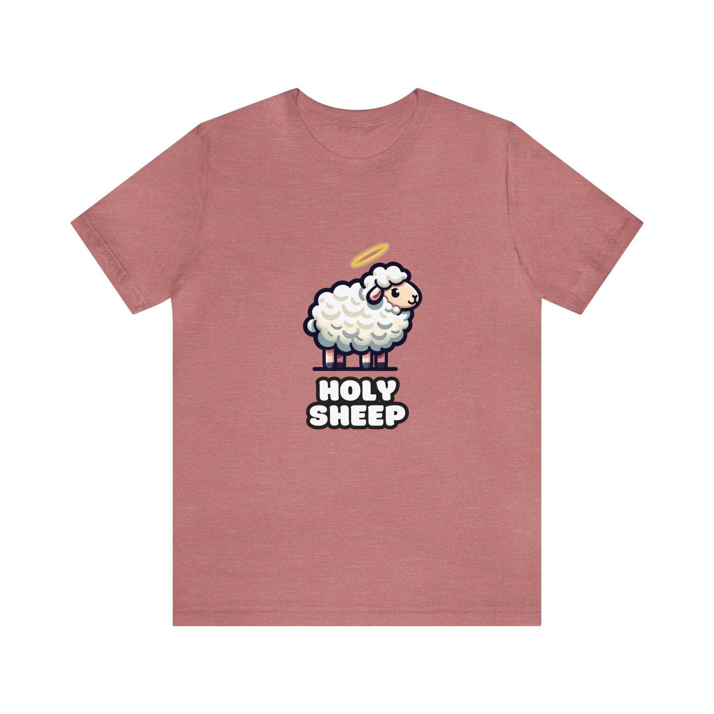 US - Holy Sheep - Sheep T-shirt Heather Mauve / S