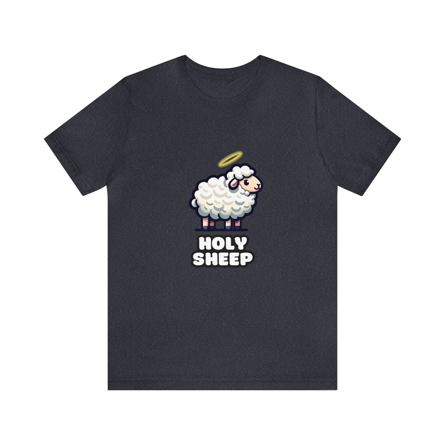 US - Holy Sheep - Sheep T-shirt Heather Navy / XS