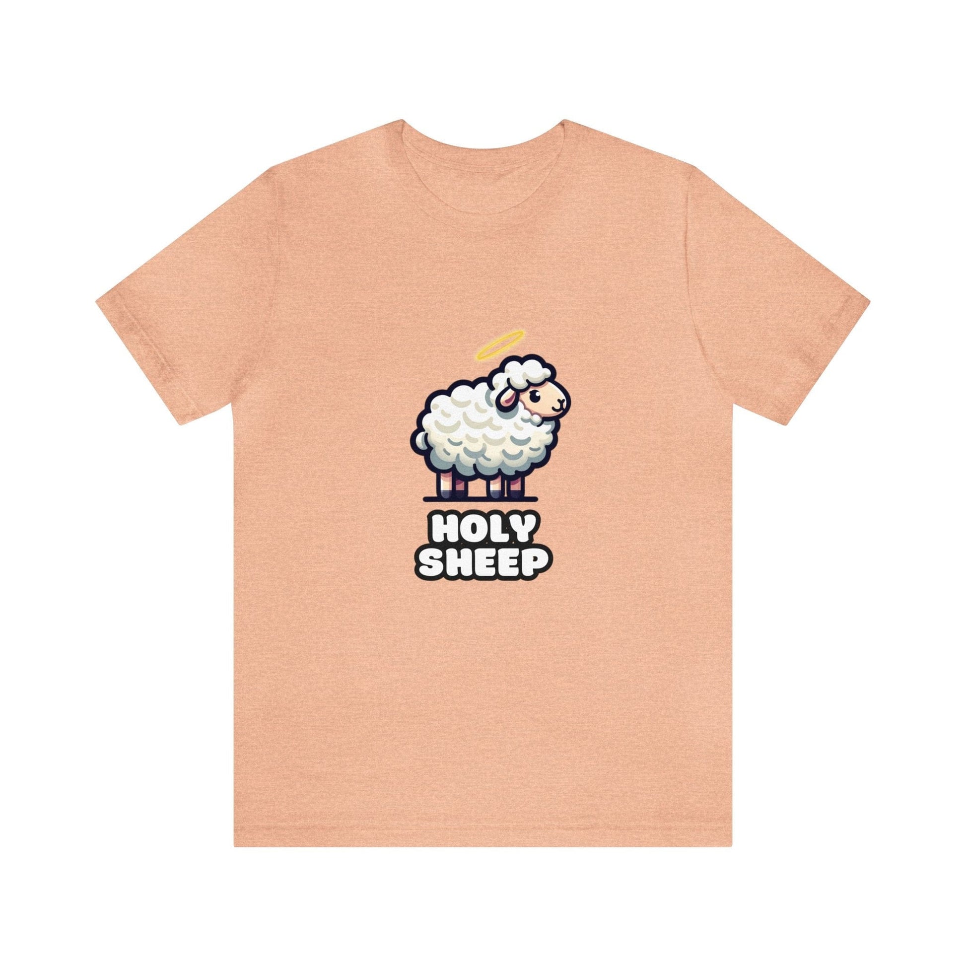 US - Holy Sheep - Sheep T-shirt Heather Peach / S